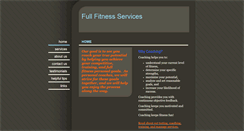 Desktop Screenshot of fullfitnessservices.com